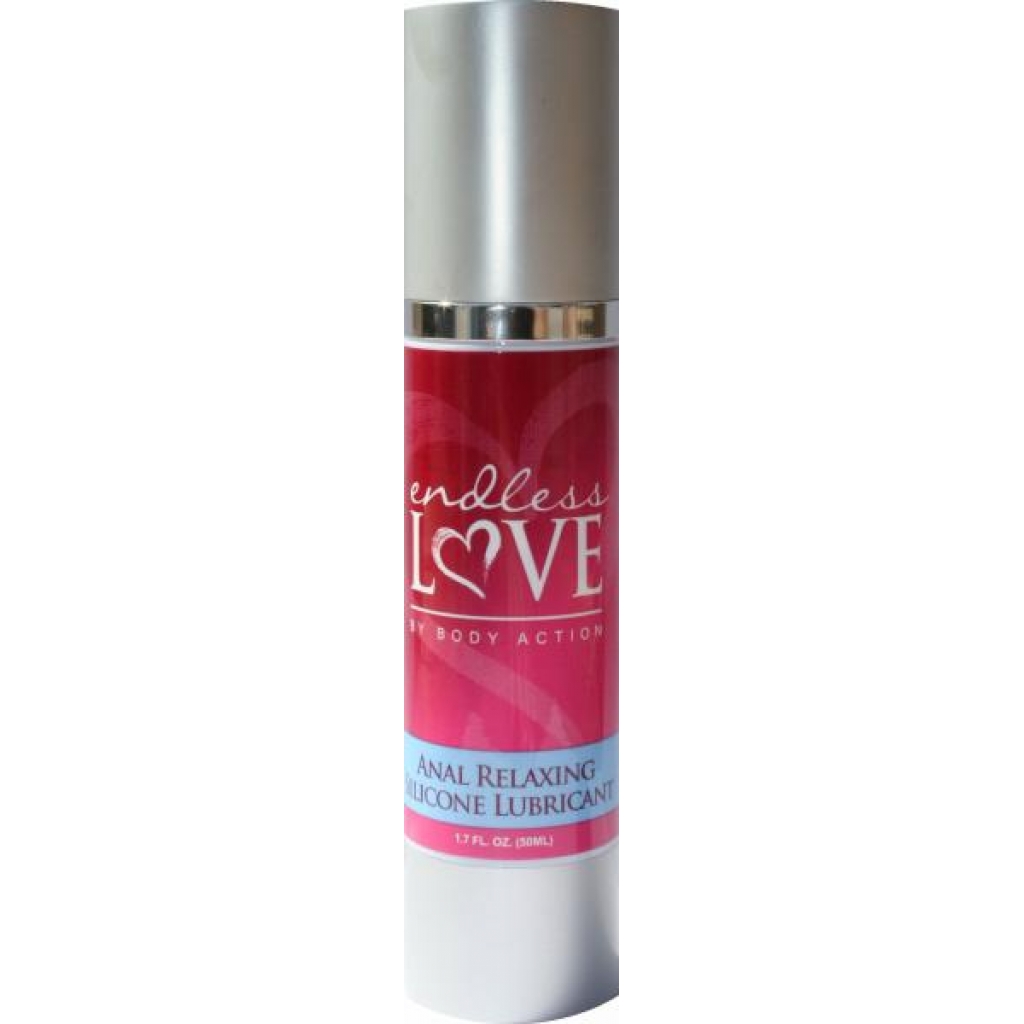 Endless Love Anal Relaxing Silicone Lube 1.7oz - Body Action