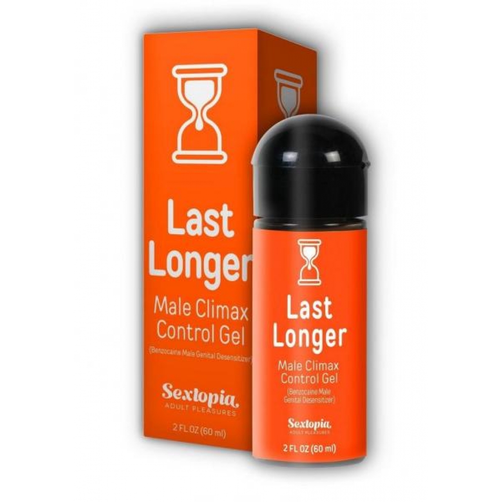 Last Longer Male Climax Control Gel 2.3 Oz Bottle - Body Action Products