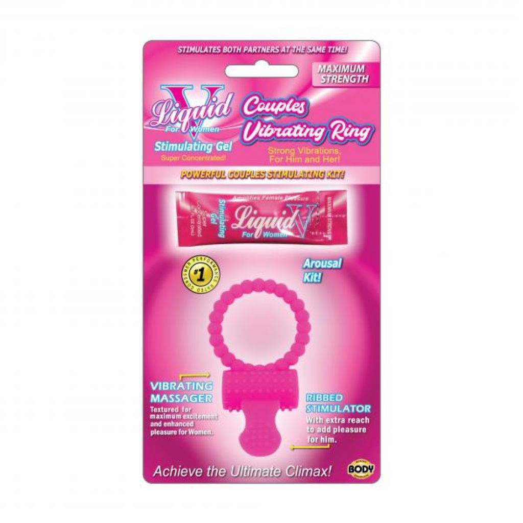 Liquid V Couples Vibrating Ring Kit - Body Action Products