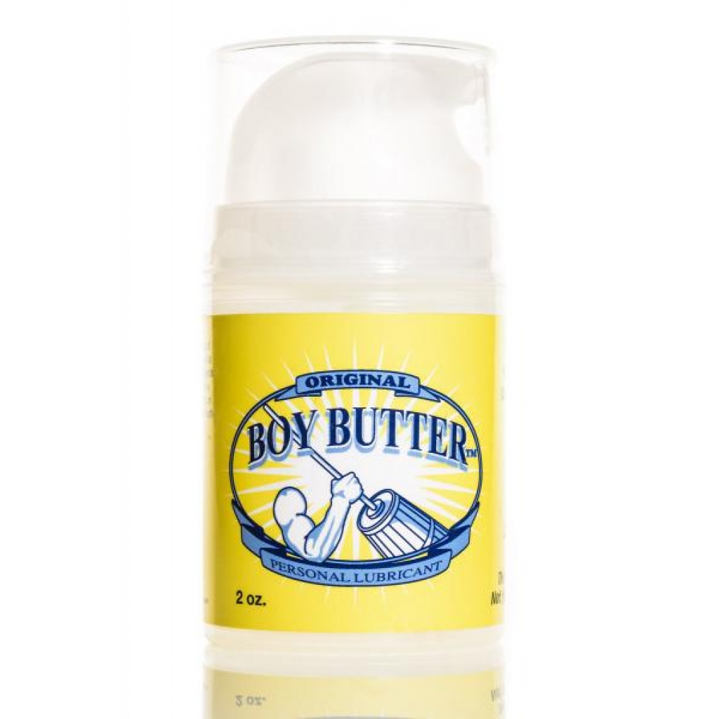 Boy Butter Original Oil Based Lube Mini Pump 2oz - Boy Butter