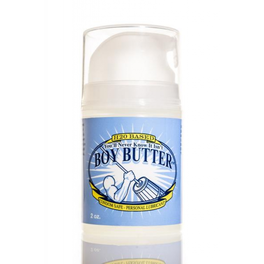 Boy Butter H20 Lubricant Mini Pump 2oz - Boy Butter