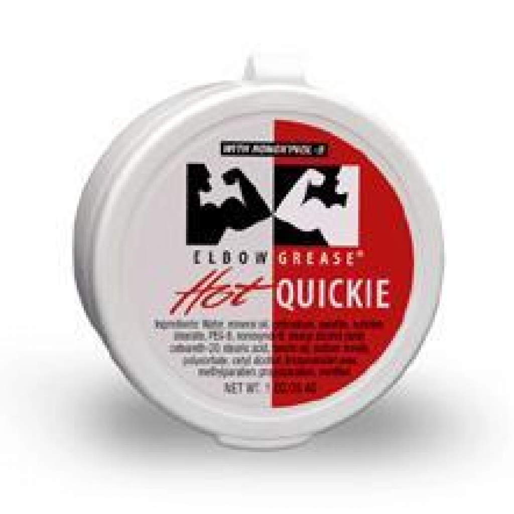 Elbow Grease Hot Quickies Cream 1 oz - B Cumming Company Inc