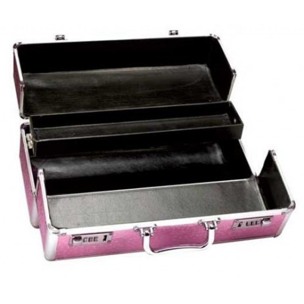Lockable Vibrator Case Large Pink - Bms Enterprises