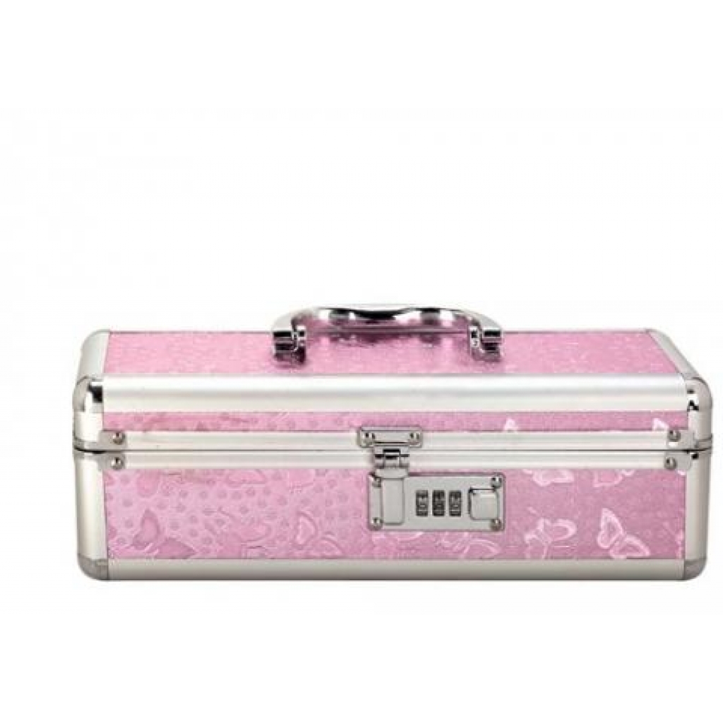 Lockable Vibrator Case Small Pink - Bms Enterprises