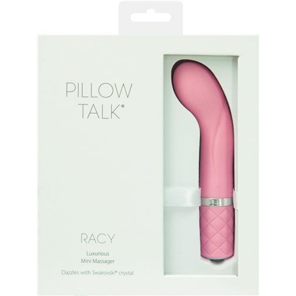 Pillow Talk Racy Vibe W/ Swarovski Crystal Pink - Bms Enterprises
