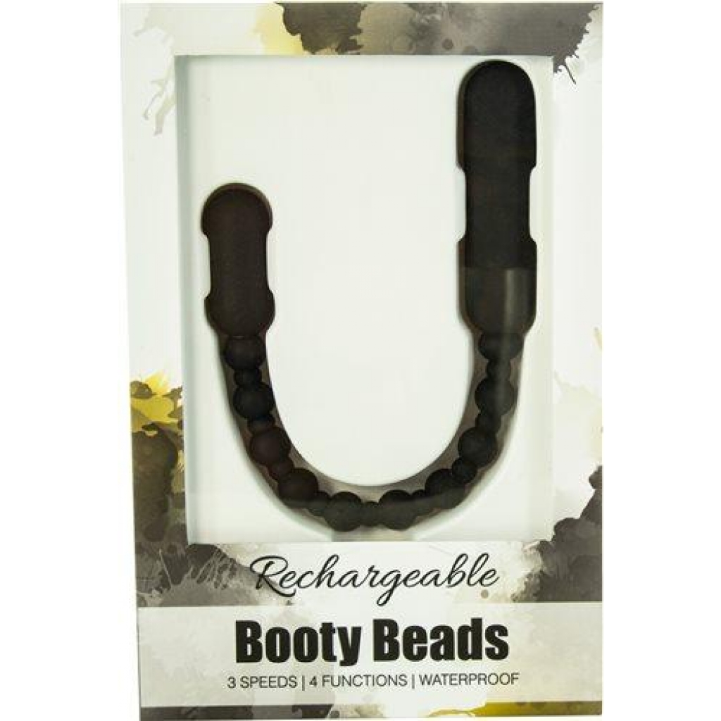 Powerbullet Booty Beads Black Rechargeable - Bms Enterprises