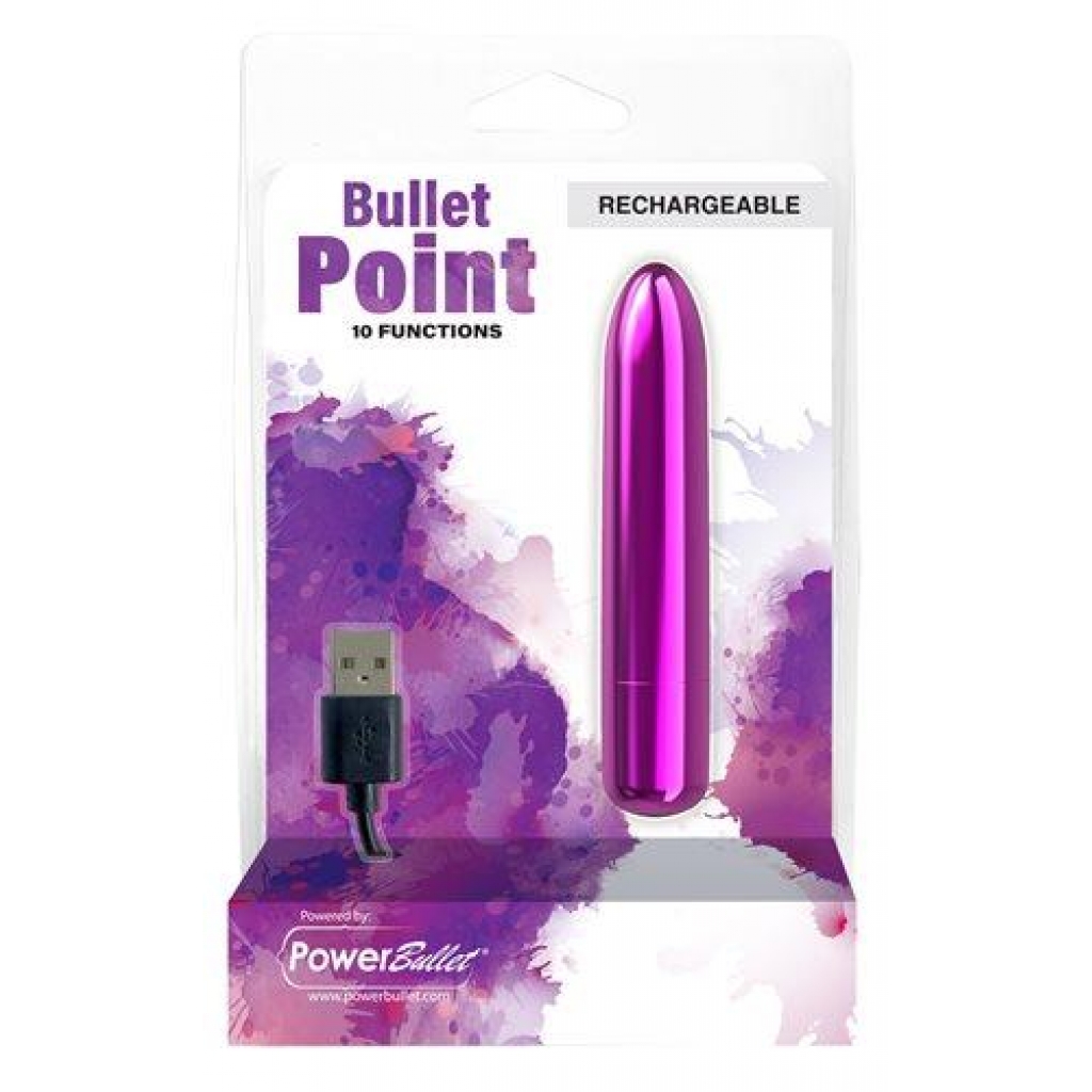 Power Bullet 4 Bullet Point 10 Function Bullet Purple 