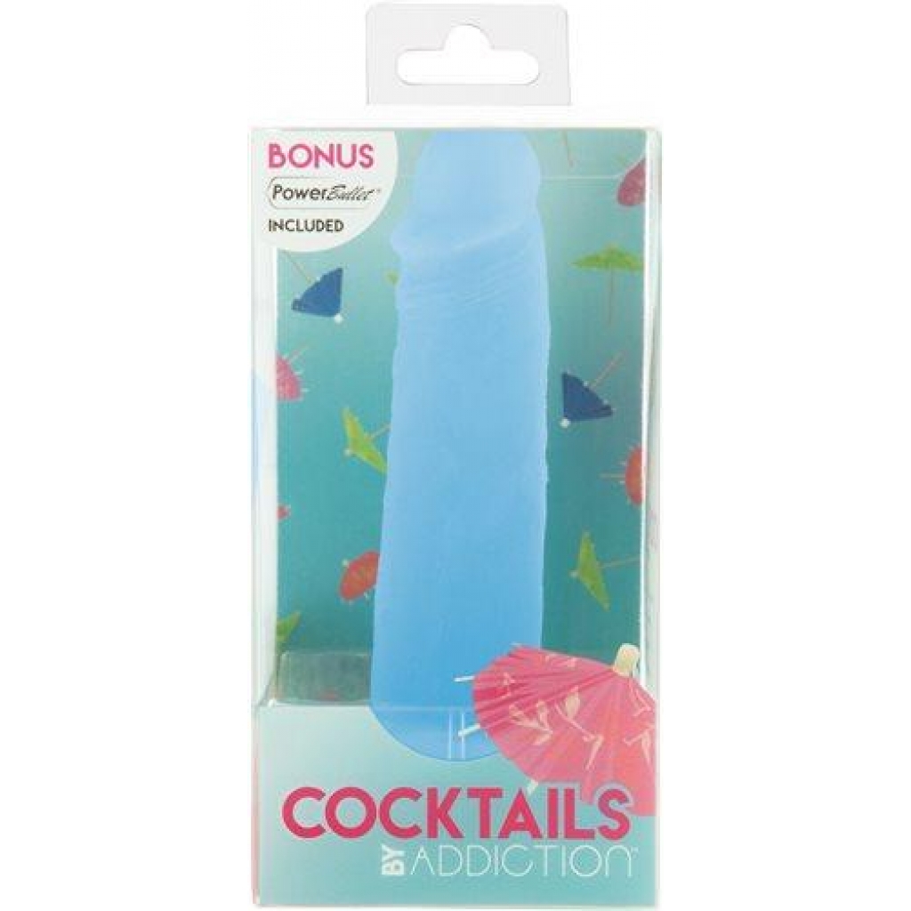 Addiction Cocktails 5.5 Silicone Dong Blue Lagoon 