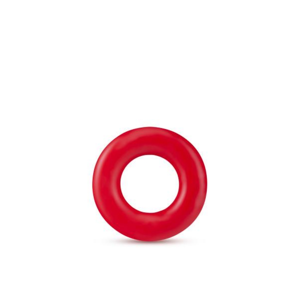 Stay Hard Donut Rings Red Pack Of 2 - Blush Novelties
