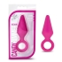 Candy Rimmer Medium Butt Plug Fuchsia Pink - Blush Novelties