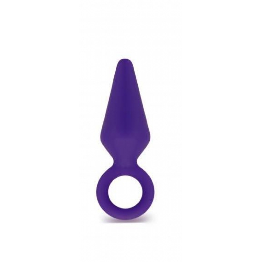 Candy Rimmer Medium Butt Plug Purple - Blush Novelties