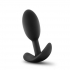 Luxe Wearable Vibra Slim Plug Small Black - Blush Novelties