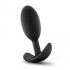 Luxe Wearable Vibra Slim Plug Medium Black - Blush Novelties