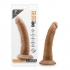 Dr Skin 7 inches Cock With Suction Cup Mocha Tan - Blush Novelties