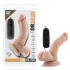 Dr Ken 6.5 inches Vibrating Cock with Suction Cup Beige - Blush Novelties