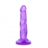 Naturally Yours 5 inches Mini Cock Purple Dildo - Blush Novelties