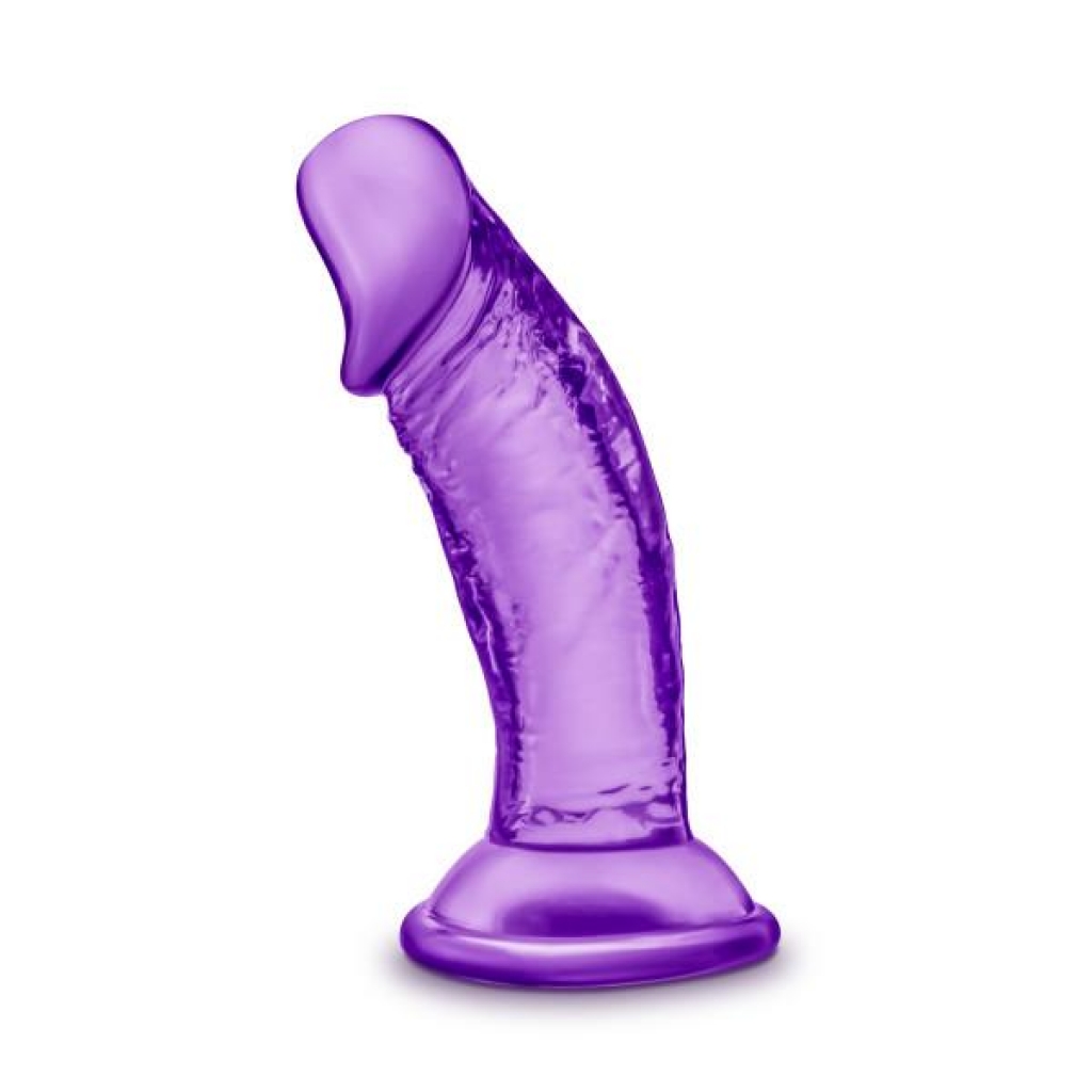 Sweet N Small 4 inches Dildo Suction Cup Purple - Blush Novelties