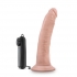 Dr. Dave 7 inches Vibrating Cock, Suction Cup Beige - Blush Novelties