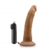 Dr Dave 7 inches Vibrating Cock Suction Cup Tan - Blush Novelties