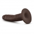 Dr Skin 5.5 inches Cock with Suction Cup Brown Dildo - Blush Novelties