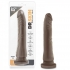 Dr Skin Basic 8.5 inches Realistic Cock Brown Dildo - Blush Novelties