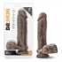 Mr Magic 9 inches Chocolate Brown Dildo with Suction Cup - Blush Novelties