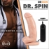 Dr. Skin Dr. Spin 7in Gyrating Realistic Dildo Vanilla - Blush Novelties