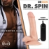 Dr. Skin Dr. Spin 6in Gyrating Realistic Dildo Vanilla - Blush Novelties