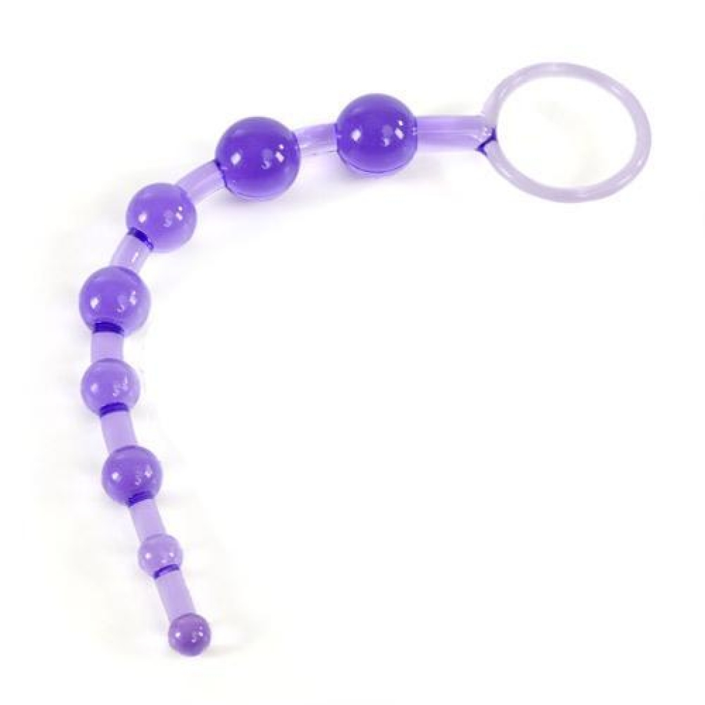 Basic Anal Beads - Purple - Blush Novelties