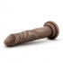 Dr Skin Basic 7.5 inches Chocolate Brown Dildo - Blush Novelties