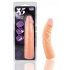 X5 7.5 inches Dildo with Flexible Spine Beige - Blush Novelties