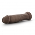 Dr Skin 9.5 inches Cock Chocolate Brown Dildo - Blush Novelties
