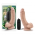 Tennis Champ Vibrating 9 inches Realistic Cock Beige - Blush Novelties