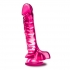 B Yours Basic 8 Pink Realistic Dildo - Blush Novelties