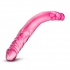 B Yours 14 inches Double Dildo Pink - Blush Novelties