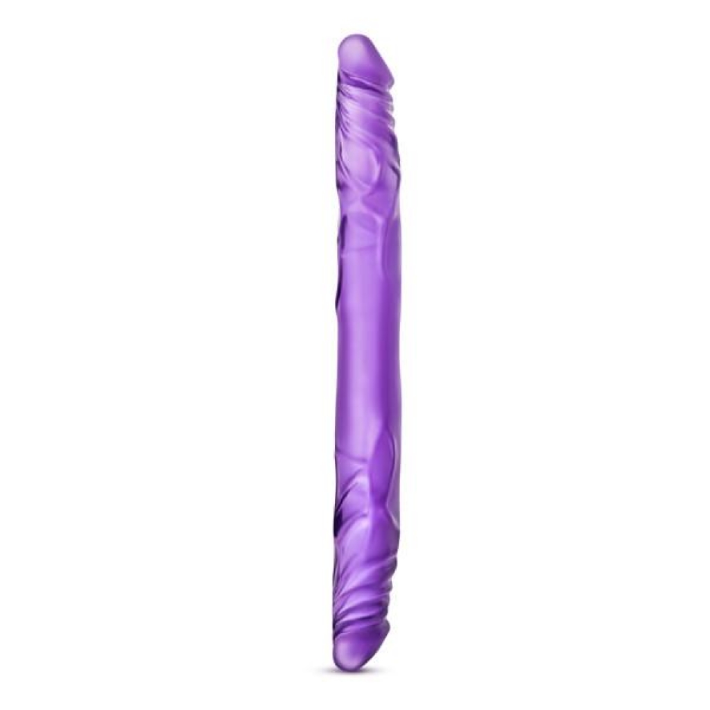 B Yours 14 inches Double Dildo Purple - Blush Novelties