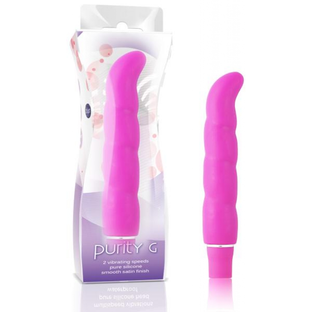 Purity G Silicone Pink Vibrator - Blush Novelties