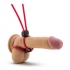 Stay Hard Silicone Double Loop Cock Ring Red - Blush Novelties