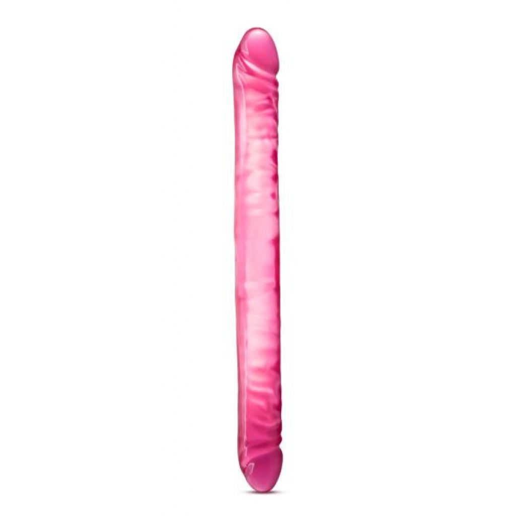 B Yours 18 inches Double Dildo Pink - Blush Novelties