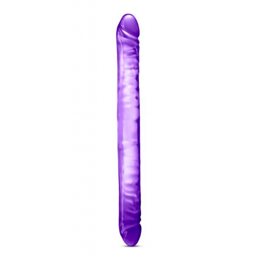 B Yours 18 inches Double Dildo Purple - Blush Novelties