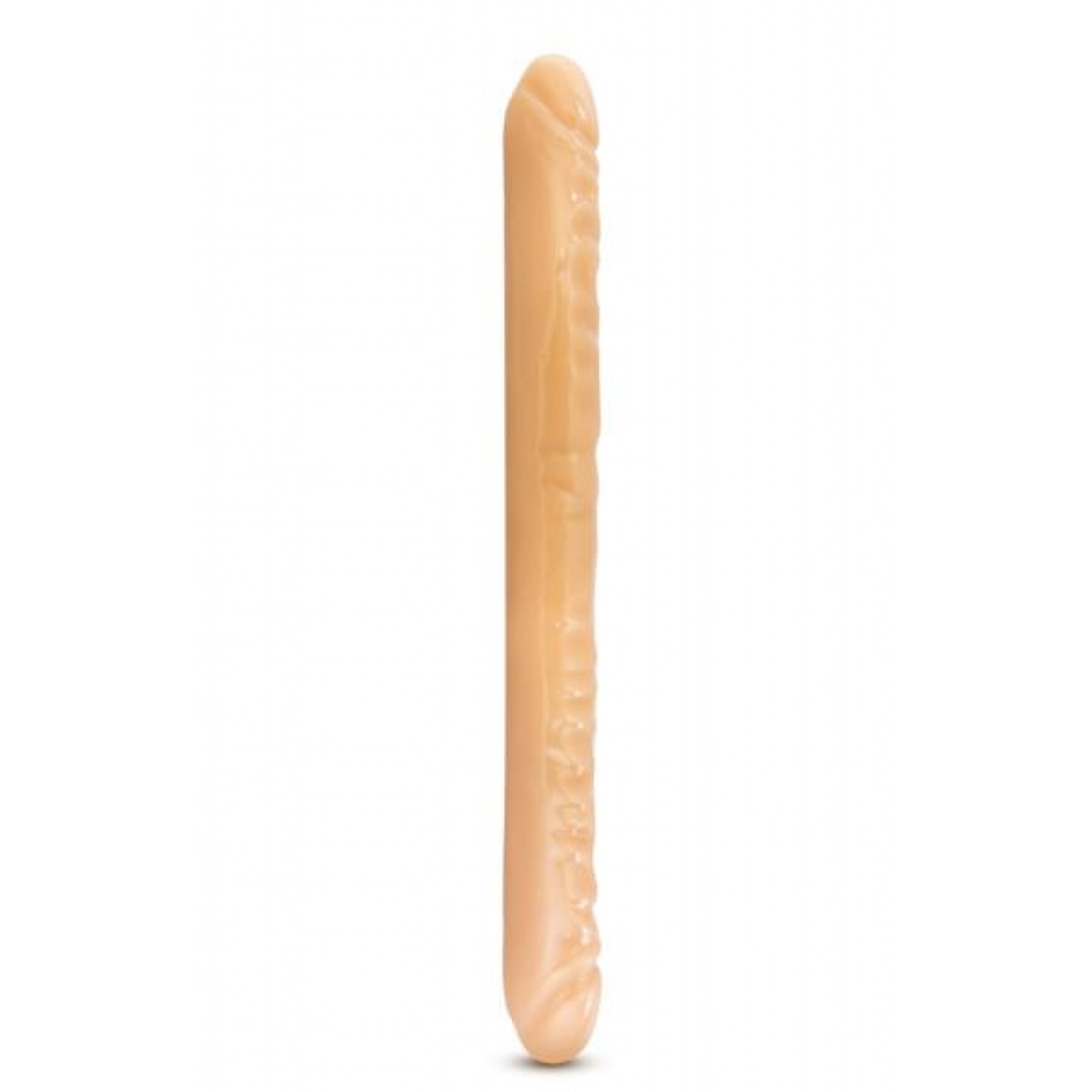 B Yours 18 inches Double Dildo Beige - Blush Novelties