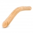 B Yours 18 inches Double Dildo Beige - Blush Novelties