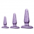 B Yours Anal Trainer Kit Purple Swirl - Blush Novelties