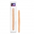B Yours 16 inches Double Dildo Beige - Blush Novelties