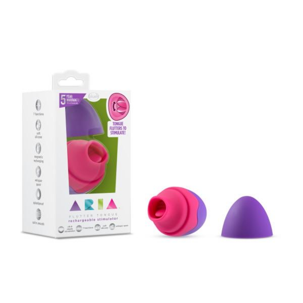 Aria Flutter Tongue Purple - Blush Novelties
