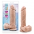 Au Naturel 9.5 Inches Dildo with Suction Cup Beige - Blush Novelties