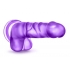 Sweet N Hard 4 Dong Suction Cup & Balls Purple - Blush Novelties
