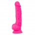 Neo Elite 7.5 inches Silicone Dual Density Cock with Balls Pink - Blush Novelties