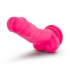 Neo Elite 7.5 inches Silicone Dual Density Cock with Balls Pink - Blush Novelties