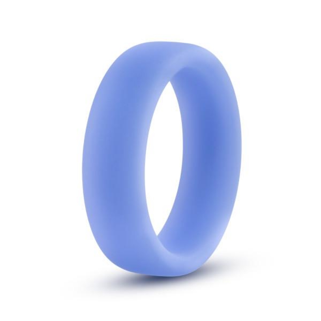Performance Silicone Glo Cock Ring Blue Glow - Blush Novelties